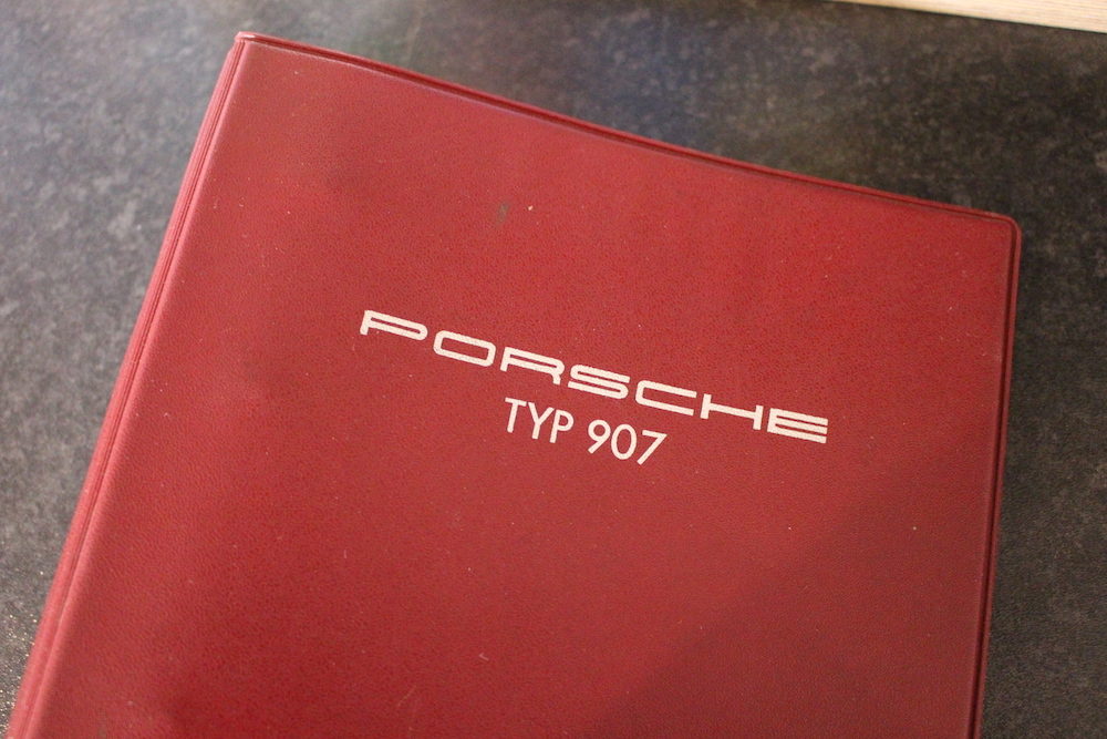 Porsche 907 Owners Manual (German)