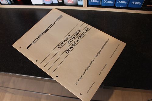 Porsche 904 GTS Drivers Manual