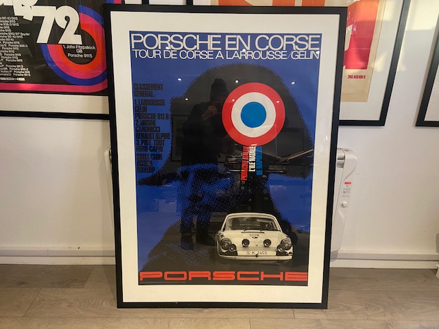 Porsche Tour de Corse 1969 Poster