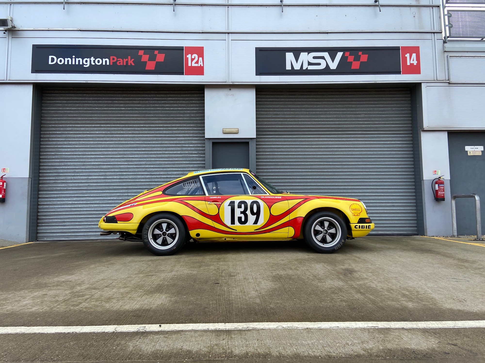 911 ST Test at Donington